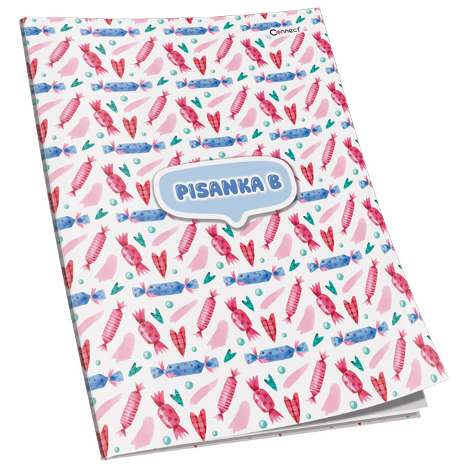 Obrazac školski pisanka "B" za 1razred Soft+ Connect Girl - Slika 11