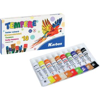 Tempera 1/10 18ml KARBON alu tuba kartonska kutija