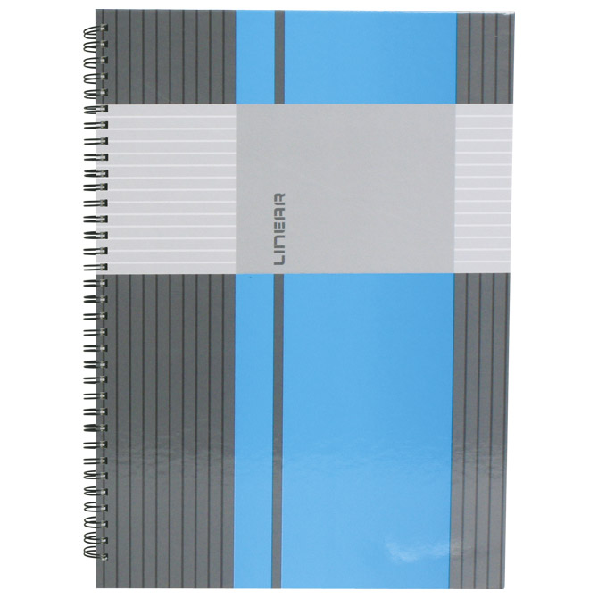 Blok kolegij A5 crte 80L mat+lak Linear Marker 2-65 (više boja)