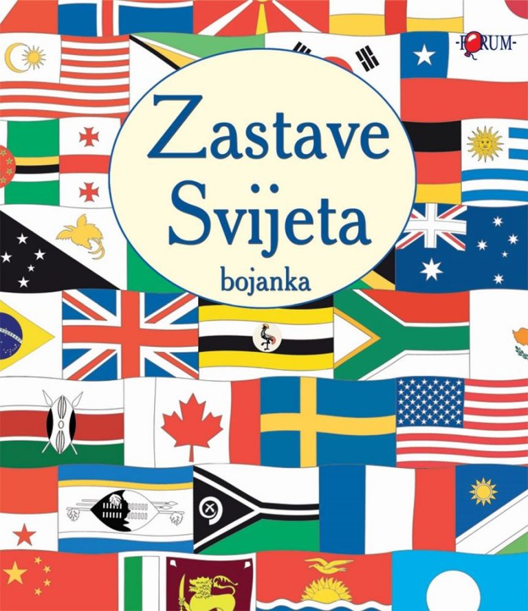 Zastave svijeta - bojanka
