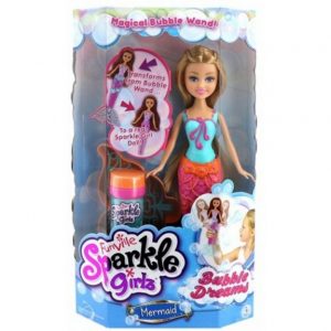 Sparkle girlz Mermaid bubbles