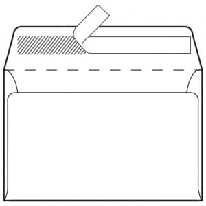 Kuverte B5-BB strip 80g