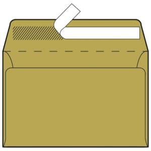 Kuverte B5-N strip 80g pk100