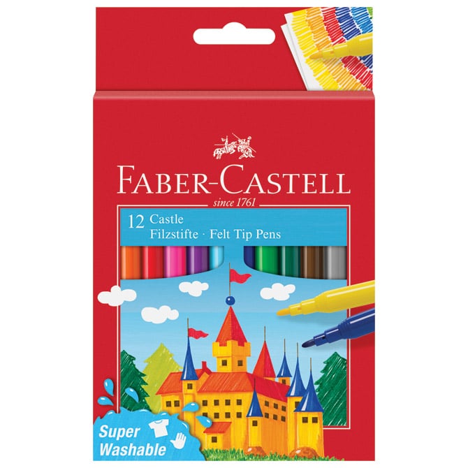 Flomaster školski 12boja Faber Castell