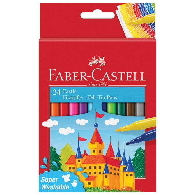 Flomaster školski 24 boje Faber Castell