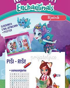Enchantimals: Nauči pisati vježbenica