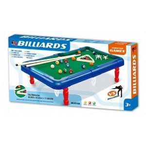 BILJAR SET štapovi, kugle i stol 17x65x37cm