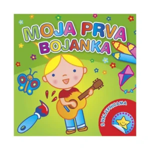 Moja prva bojanka zelena