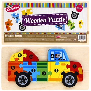 Drvene puzzle auto