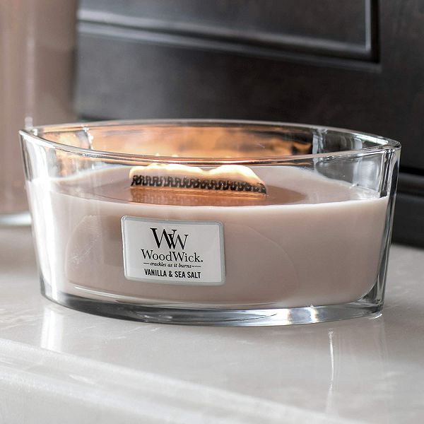 SVIJEĆA MIRISNA WoodWick Classic Elipse Vanila & Sea Salt - Slika 3