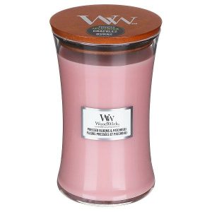 Svijeća mirisna WoodWick Classic Large Pressed Blooms & Patchuli