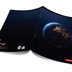 Bilježnica Target A4 space - kocke