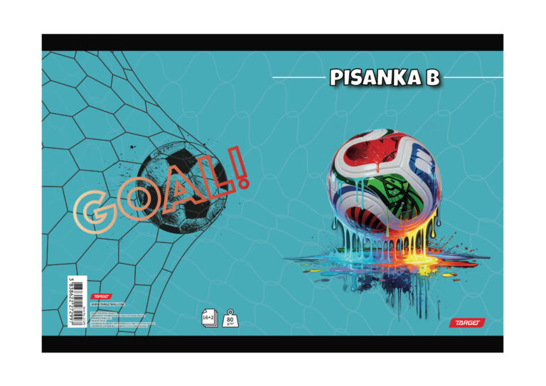 Obrazac školski Pisanka B COOL Target - za dječake - Slika 11