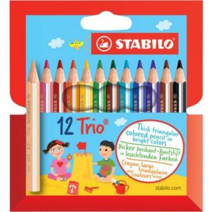 Olovka u boji trio debela kratka 12er STABILO