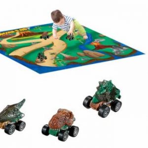 Tepih Dino World+3Auta Set