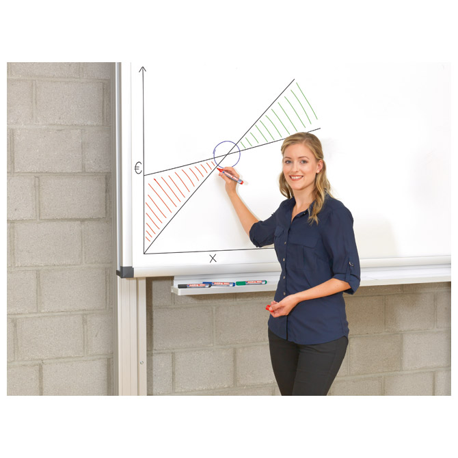 Marker za bijelu ploču 1,5-3mm Edding 360 crni - Slika 2