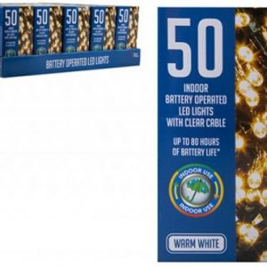 50 Led lampica na baterije