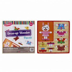 Puzzle drvene Obuci zeku Mega Creative