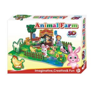 Farm Animals 3D puzzle