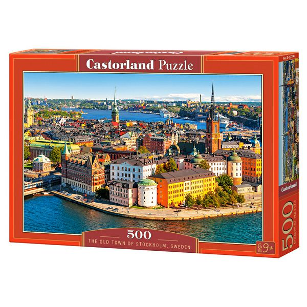 Puzzle Castorland 500kom Stockholm stari grad