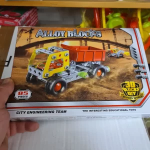 Slagalice vozila metalna konstrukcija, mix JonoToys