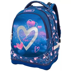 Školski ruksak Target Superlight Petit Confetti Love, anatomski, tvrdo dno