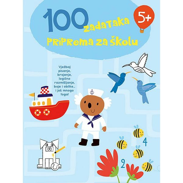 100 zadataka, priprema za školu 5+