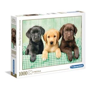 Clementoni Puzzle tri labradora 1000 kom