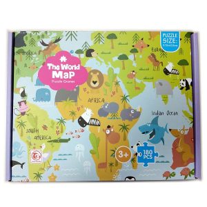 Puzzle drvene Animal World 180/1