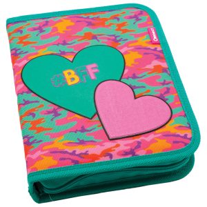 Pernica puna 1zip 2preklopa Pink BFF 1B 23.Connect