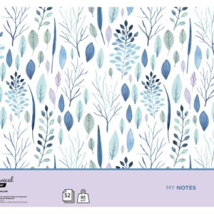 Bilježnica A4 crte 52l Target Botanical 27862