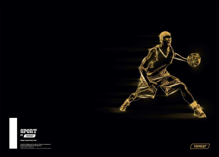 Bilježnica A4 kocke 52l Target Sport - Slika 6