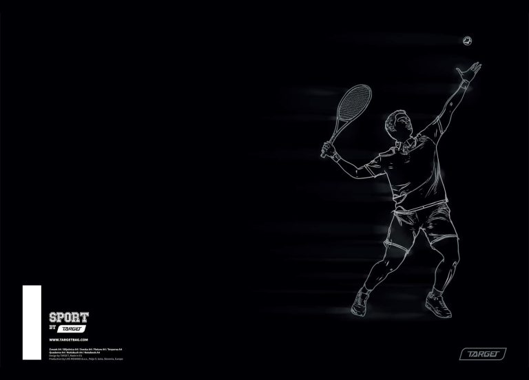 Bilježnica A4 kocke 52l Target Sport - Slika 5