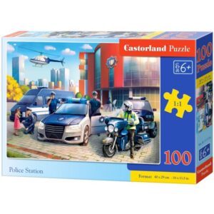 Puzzle Castorland Policijska postaja 100 kom