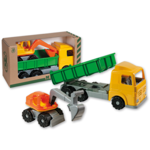 Kamion kiper + bager