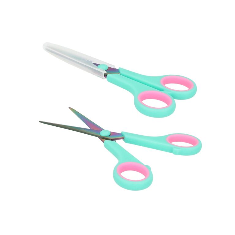 Top Model školske škare zeleno roze - Slika 2