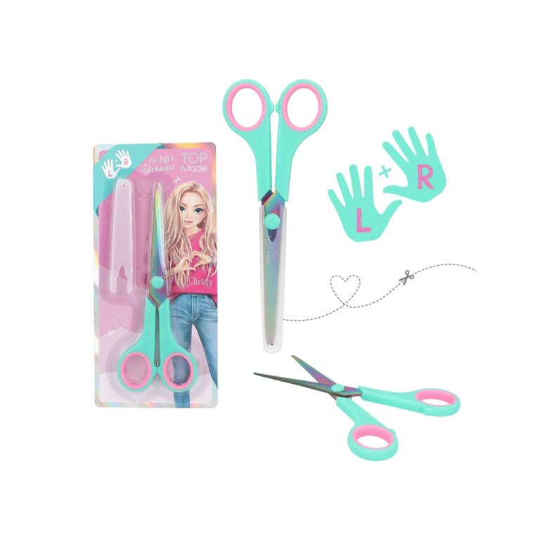 Top Model školske škare zeleno roze - Slika 3