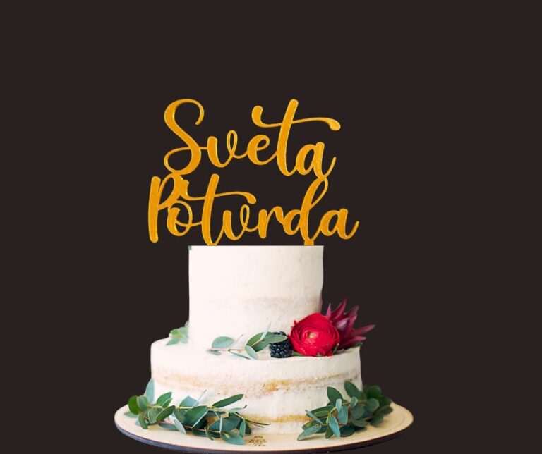 Toper Sveta potvrda - zlatni