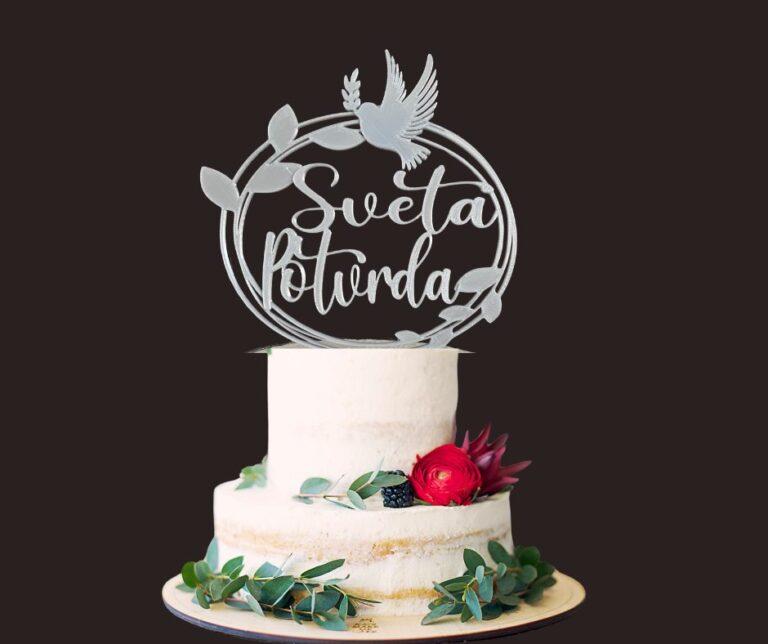 Toper Sveta potvrda krug - srebrni