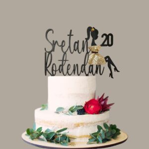 Toper SR girl - zlatna haljina (broj po želji)