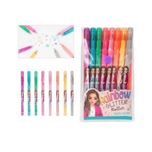 Top Model Rainbow glitter gel olovke