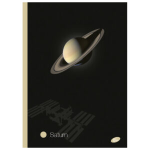 Teka meki uvez A4 crte 40+2L 80g Planets Elisa sortirani motivi