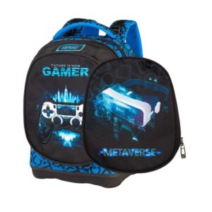 Ruksak školski anatomski Target Superlight 2 face Future Gamer