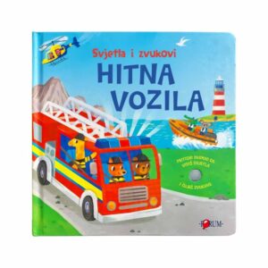 Svjetla i zvukovi - Hitna vozila zvučna slikovnica