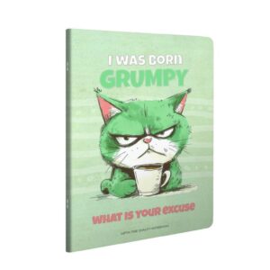 GRUMPY NOTES BILJEŽNICA A4 CRTE