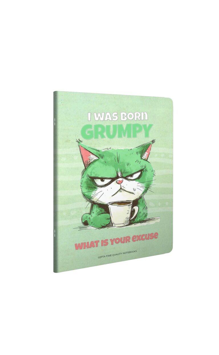 GRUMPY NOTES BILJEŽNICA A4 CRTE