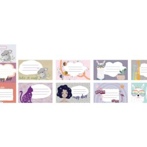 Naljepnice za bilježnice Street Kid Girls