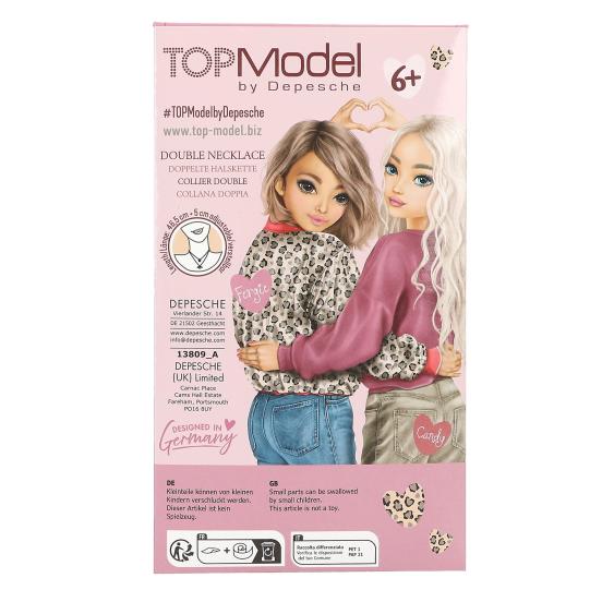 TOPModel ogrlica s dvostrukim slojem LEOHEART - Slika 5