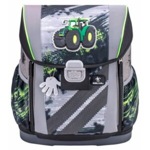 Školska torba Belmil Customize me anatomska Green Tractor