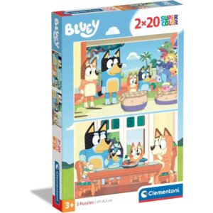 Puzzle 2 x 20 kom Clementoni Bluey